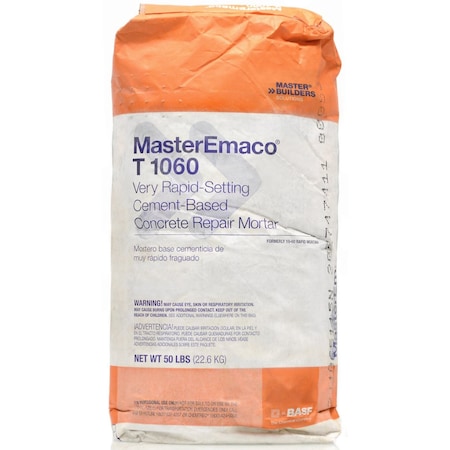 Sika SikaEmaco-1060 Very Rapid-Setting Concrete Repair Mortar 50LB Bag 801718